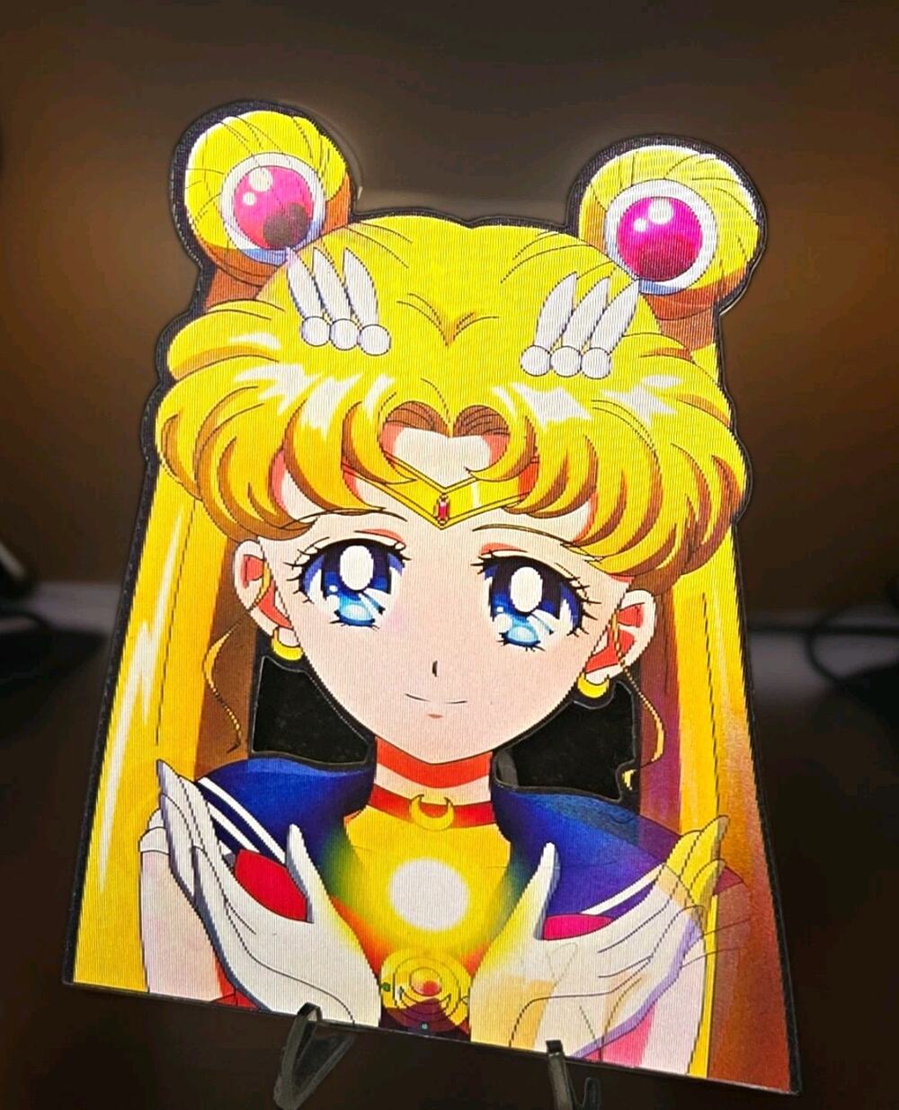 Sailor Moon 3D Motion Lenticular Car Laptop Decal Sticker Peeker